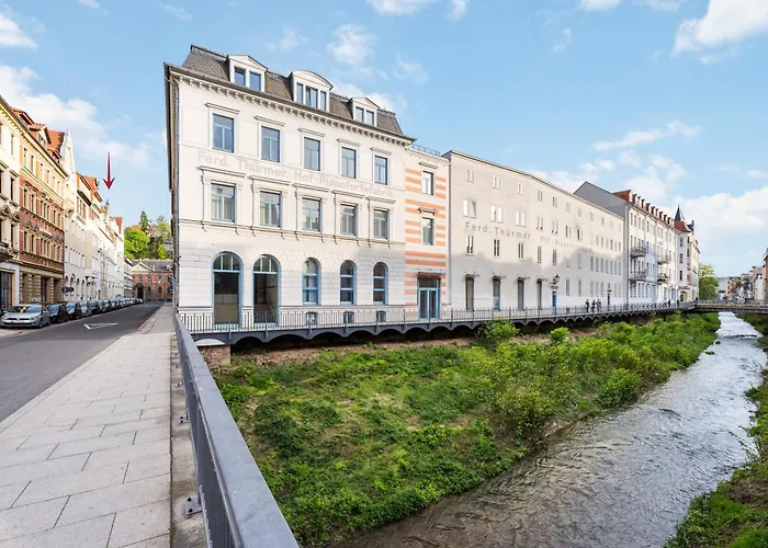 Helios Design - Altbau Dg Mit Lift & Parkplatz - Elbe & Altstadt - S-bahn Nach Dresden Lejlighed